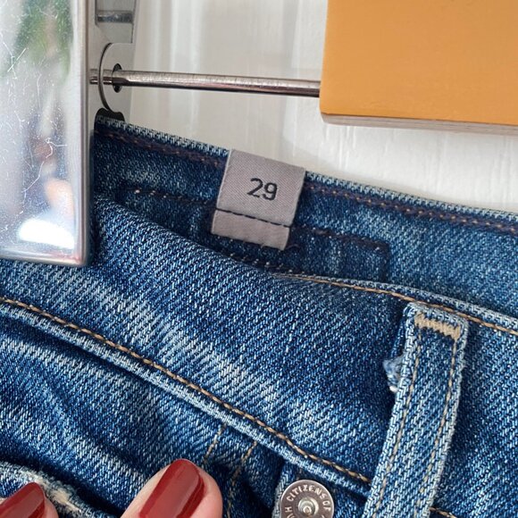 CITIZENS OF HUMANITY Demy Cropped Flare Jeans Size 29 - Picture 8 of 9